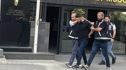 Çocuklarının gözü önünde babaya tokat atan cip sürücüsü adliyede