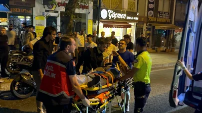 Çorlu'da minibüs ile motosiklet çarpıştı: 2 yaralı
