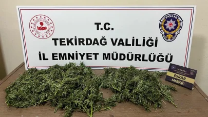 Çorlu'da uyuşturucu operasyonunda 2 tutuklama
