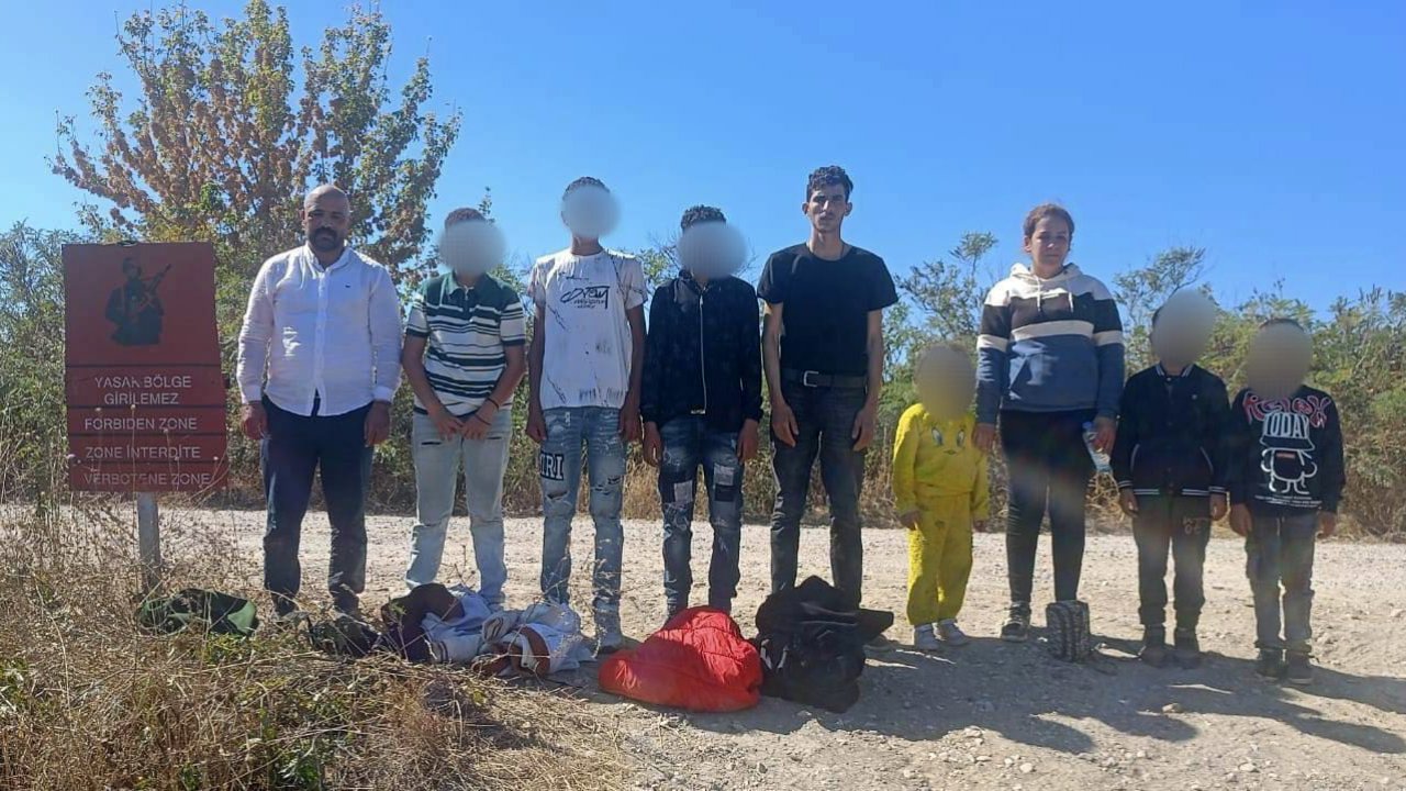 Edirne’de 18 kaçak göçmen yakalandı