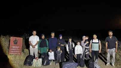 Edirne'de 20 kaçak göçmen yakalandı
