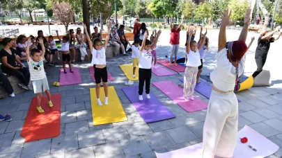Edirne’de çocuklar için ‘Müzede yoga’ etkinliği