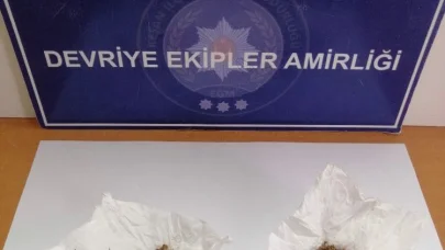Edirne’de üzerinde uyuşturucuyla yakalanan şüpheliye gözaltı