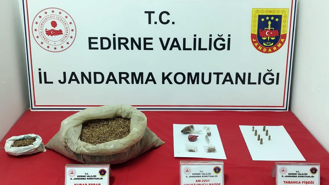 Evinde uyuşturucu bulunan şüpheli gözaltında