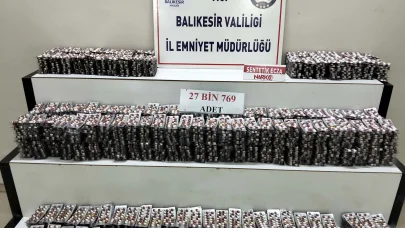 Kamyonette 27 bin uyuşturucu hap ele geçirildi; 1 gözaltı