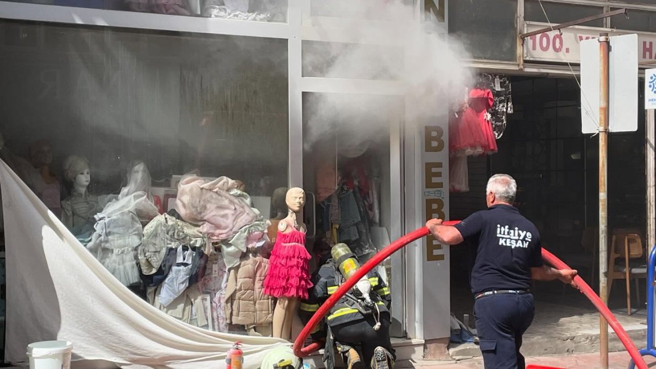 Keşan’da itfaiye 8 ayda 1319 olaya müdahale etti