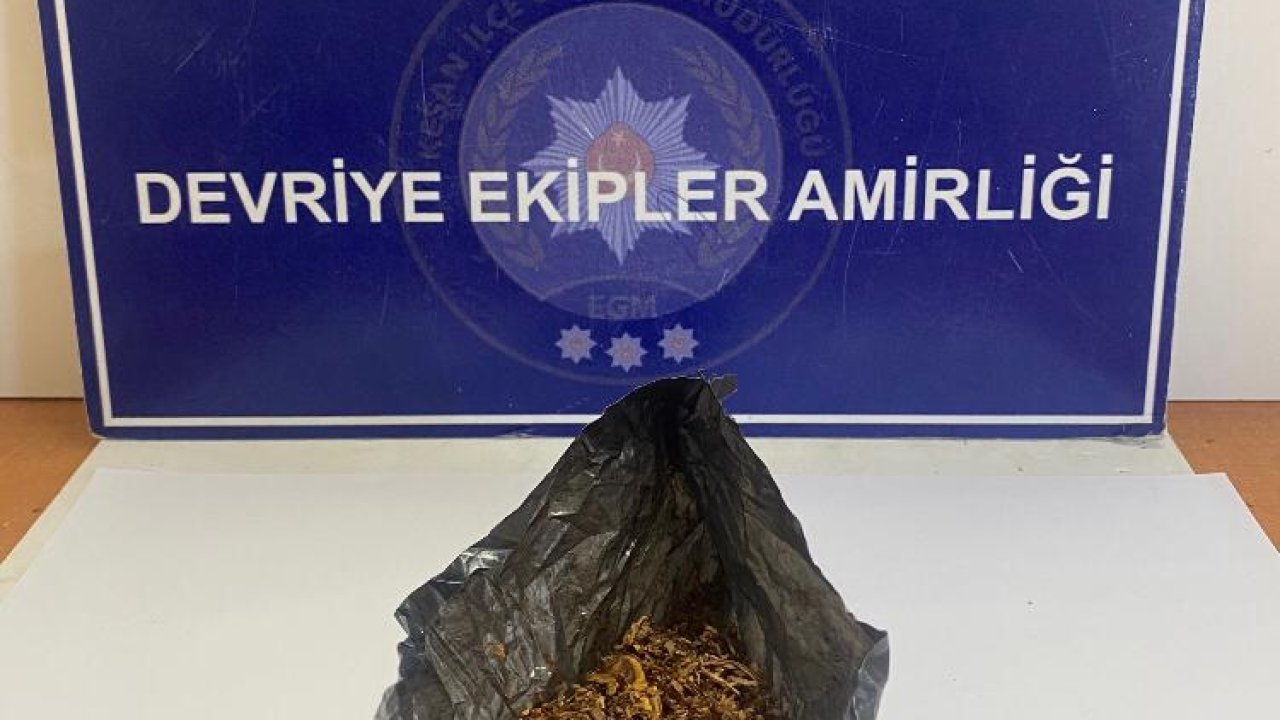Keşan’da polis uygulamasında 5 gözaltı