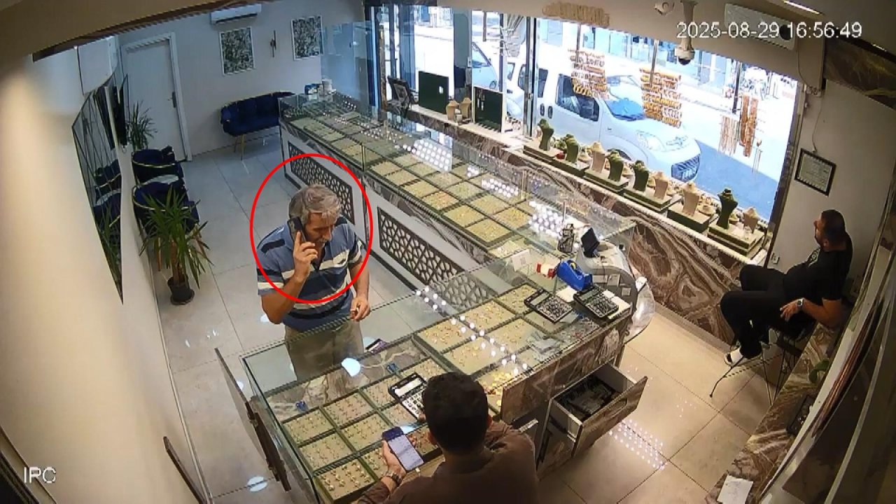Kuyumcu, müşterisini 250 bin lira dolandırılmaktan kurtardı: o anlar kamerada