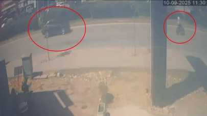 Otomobille çarpışan elektrikli bisiklet sürücü yaralandı