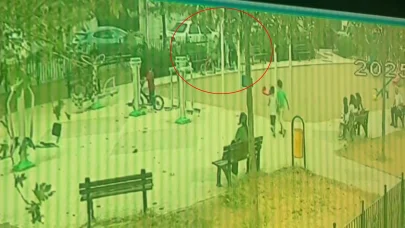 Parkta oynayan çocuk yorgun mermi ile yaralandı