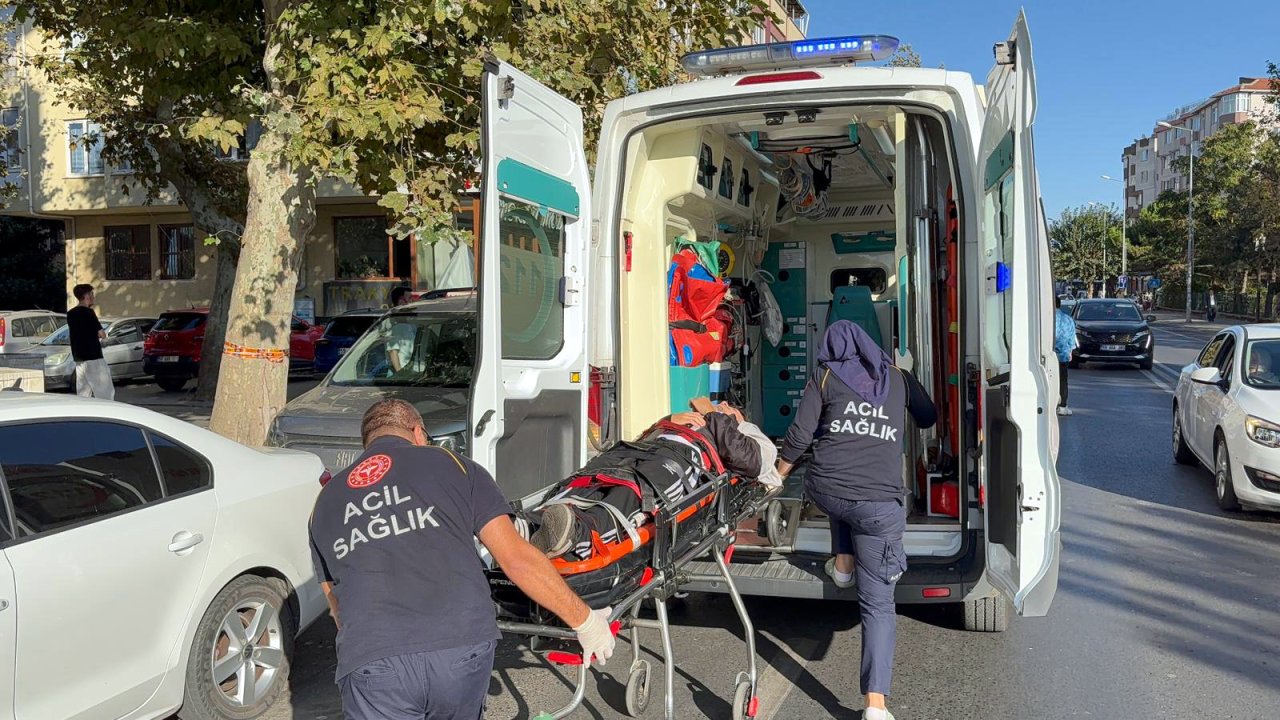 Tekirdağ’da, otomobille çarpışan motosikletin 17 yaşındaki sürücüsü yaralandı