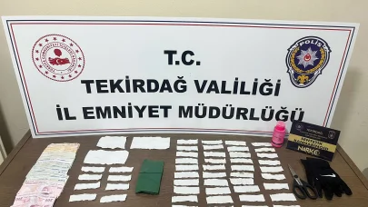 Tekirdağ’da uyuşturucu operasyonu: 1’i hükümlü 11 şüpheli tutuklandı