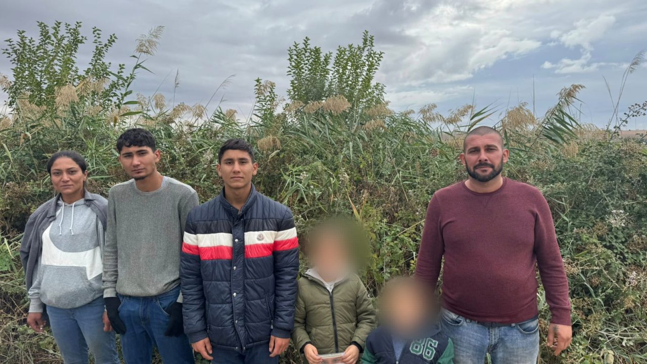 Edirne&#039;de 6 kaçak göçmen yakalandı