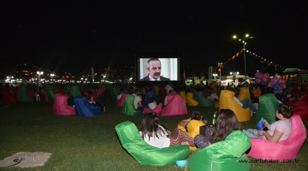 Açık Havada Sinema Şöleni Başladı