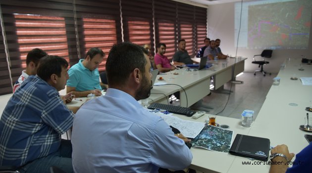 Altyapı Koordinasyon Toplantısı Yapıldı