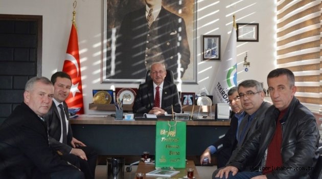 Başkan Albayrak’a ziyaret