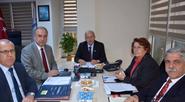 BAŞKAN ALBAYRAK TESKİ YÖNETİM KURULU TOPLANTISINA KATILDI