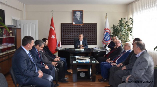 Başkan Albayrak'tan Çorlu Yeni Sanayi Sitesi Yönetim Kurulu’na Ziyaret