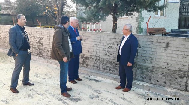 Başkan Rasim Yüksel Çalışmaları Yerinde İnceledi
