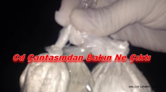 Cd Çantasından Eroin Çıktı