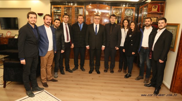 CHP’li Gençlerden Kesimoğlu’na Ziyaret