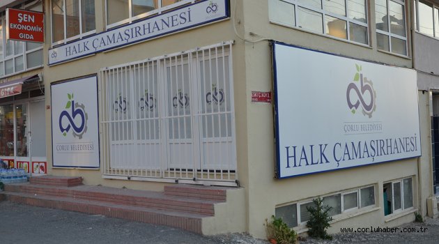 Çorlu Belediyesi Halk Çamaşırhanesi hizmete giriyor