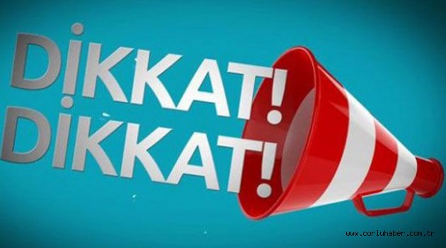 Çorlu Belediyesi’nden Dolandırıcılık Uyarısı