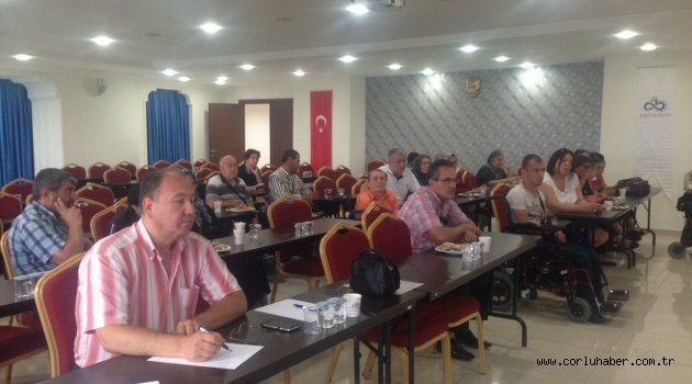 Çorlu Kent Konseyi Engelli Meclisi başkan ve yürütme kurulu seçimleri yapıldı