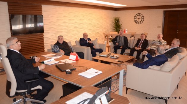 Çorlu Ortak Akıl Platformu'ndan Başkan Baysan'a Ziyaret