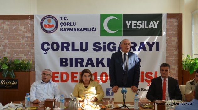 Çorlu Sigarayı Bırakacak