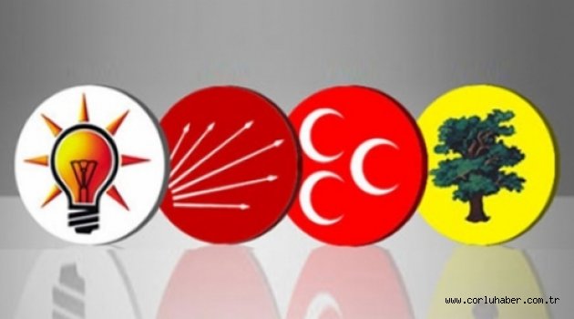 Çorlu ve Türkiye Geneli 1 Kasım 2015 seçim sonuçları
