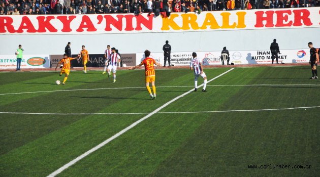 Çorluspor 1947 Rakibini İkiledi