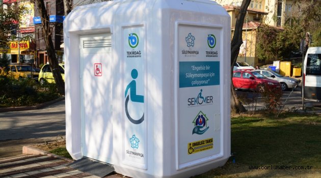 Engelliler için tasarlanan mobil tuvaletler hizmete girdi
