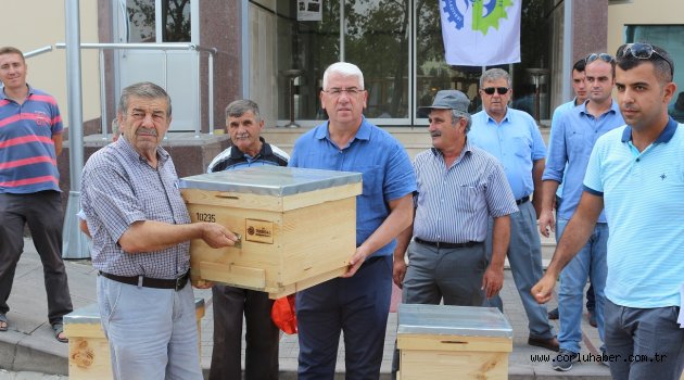 Ergene’de 38 Üreticiye 239 Arı Kovanı Dağıtıldı