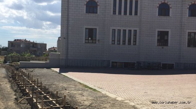 Ergene’de Hz. Hüseyin Camii’nin Çehresi Değişiyor