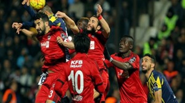 Fenerbahçe:2 - Gaziantepspor:2