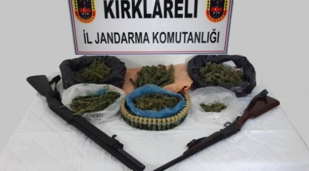 Kırklareli'de Uyuşturucu Baskını