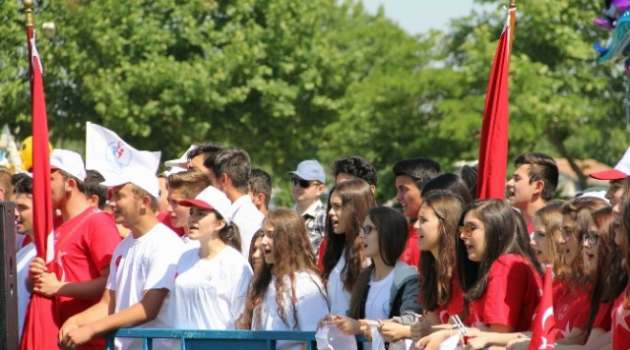 Kırklareli'nde Gençlik 19 Mayıs Kutlamalarında Buluştu