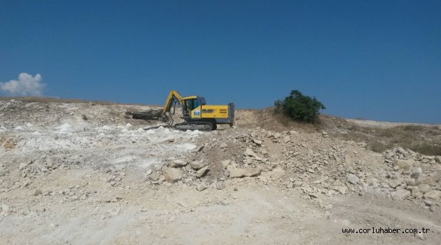 Köylünün Merasına Taş Ocağı Yaptılar