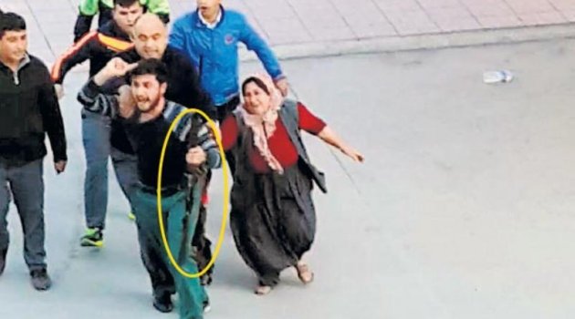 Pompalıyla okulu bastı!