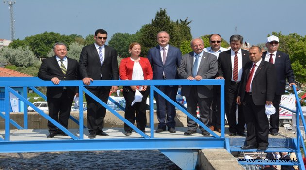 Şarköy’de atıksu arıtma tesisi açıldı