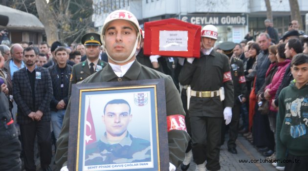 Şehit Çavuş Son Yolculuğuna Uğurlandı