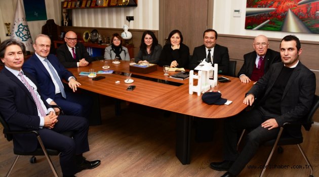 “Sokaktaki İlk Adımlar” için Başkan Eşkinat’ı ziyaret ettiler