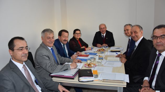 TEKPARK Yönetim Kurulu Çorlu Hizmet Binasında Toplandı
