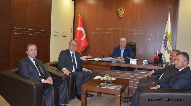 TESKİ GENEL MÜDÜRLÜĞÜ’NDEN BAŞKAN YÜKSEL’E ZİYARET