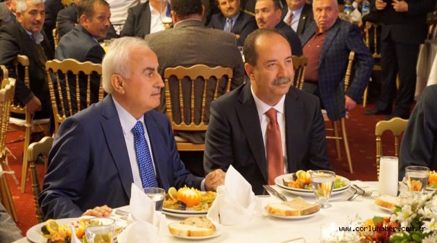 VALİ DURSUN ALİ ŞAHİN’E VEDA YEMEĞİ