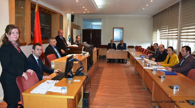 YAZI İŞLERİ VE KARARLAR  DAİRE BAŞKANLIĞI BAŞKAN ALBAYRAK’A  BRİFİNG VERDİ
