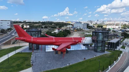 Airbus yolcu uçağı Havacılık Bilim Merkezi oldu