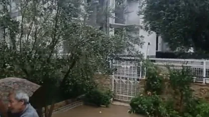 Ayvalık'ta sağanak; metrekareye 63,8 kilogram yağış düştü
