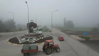 Balıkesir'de sis etkili oldu